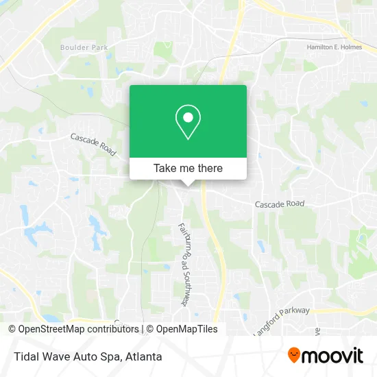 Tidal Wave Auto Spa map