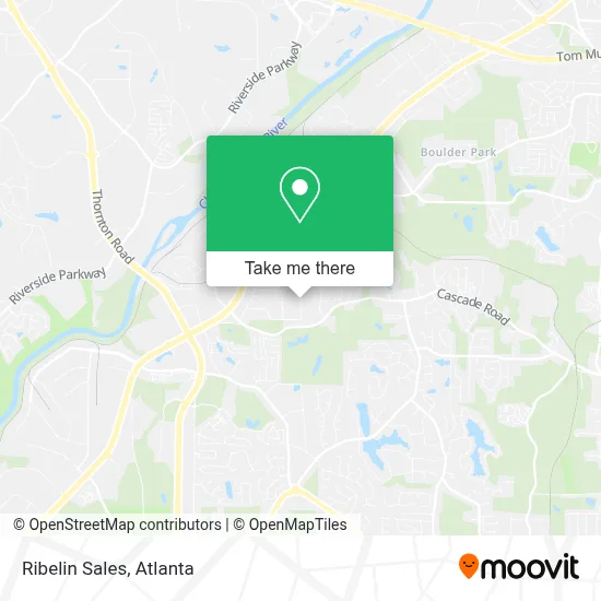 Ribelin Sales map