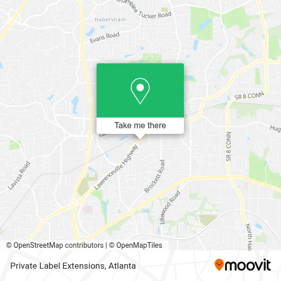 Private Label Extensions map