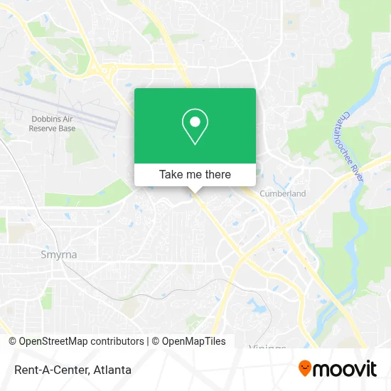 Rent-A-Center map