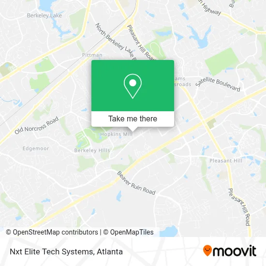 Nxt Elite Tech Systems map