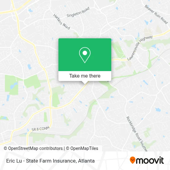 Eric Lu - State Farm Insurance map