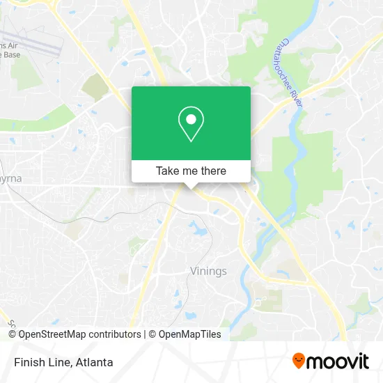 Finish Line map