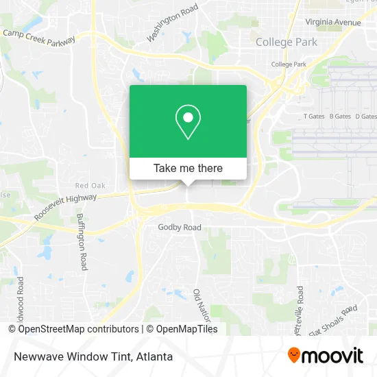 Newwave Window Tint map