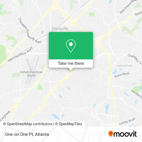 One on One Pt map