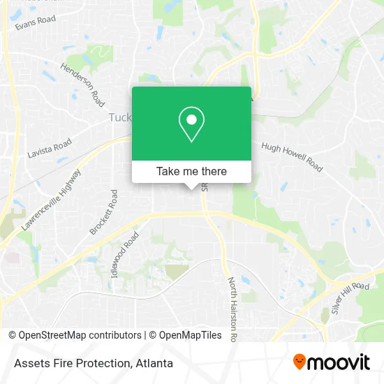 Assets Fire Protection map