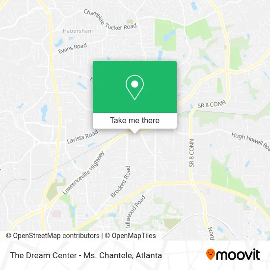The Dream Center - Ms. Chantele map
