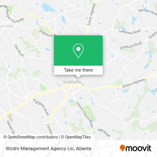 Wzdm Management Agency Llc map