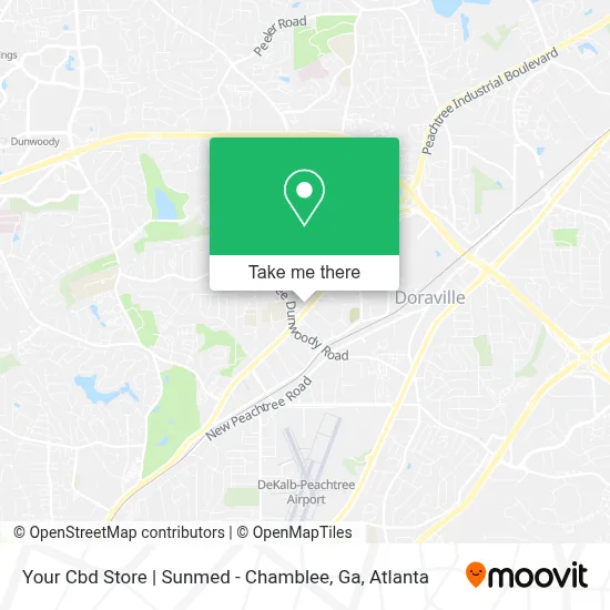 Your Cbd Store | Sunmed - Chamblee, Ga map