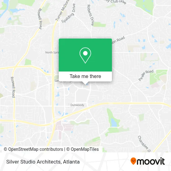 Silver Studio Architects map