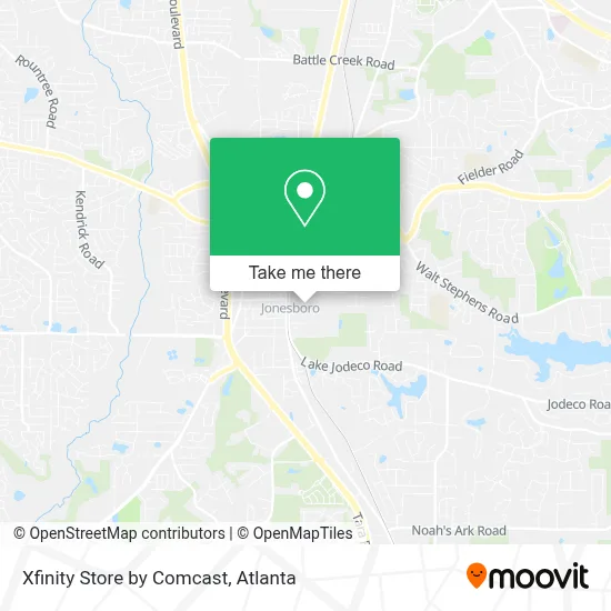 Xfinity Store by Comcast map
