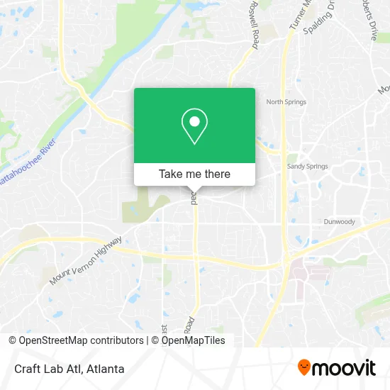 Craft Lab Atl map