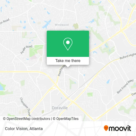 Color Vision map
