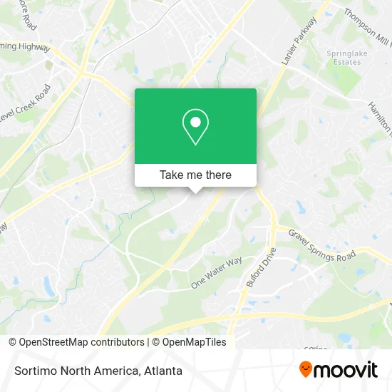 Sortimo North America map
