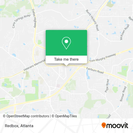 Redbox map