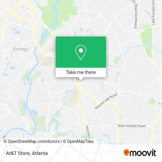 At&T Store map