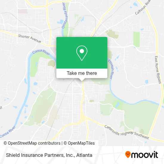 Shield Insurance Partners, Inc. map