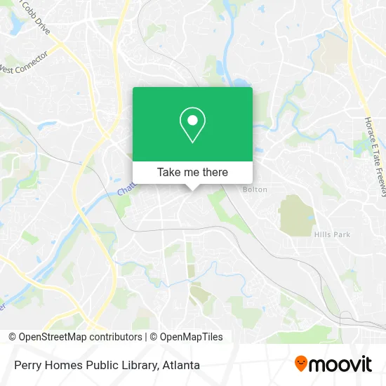 Perry Homes Public Library map