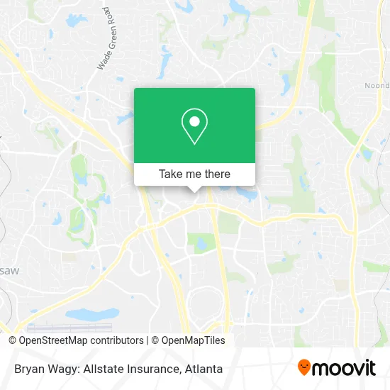 Bryan Wagy: Allstate Insurance map
