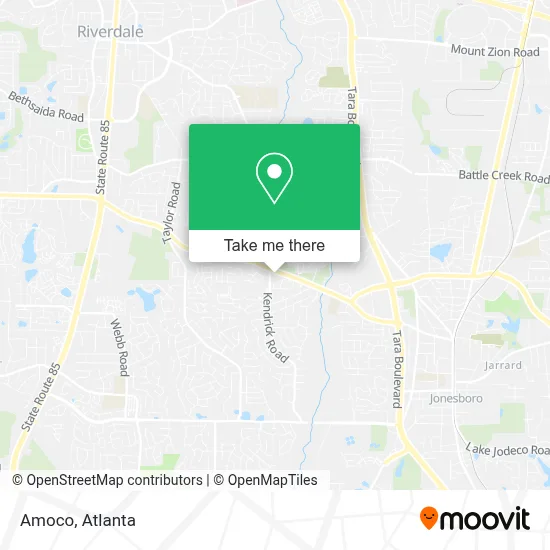 Amoco map