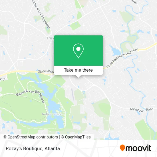 Rozay's Boutique map