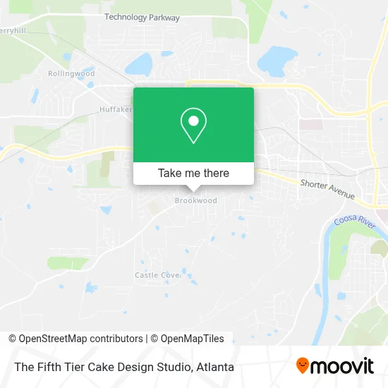 The Fifth Tier Cake Design Studio map