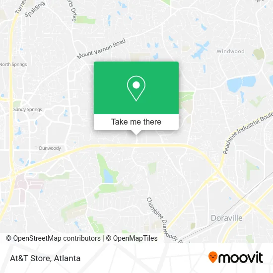 At&T Store map