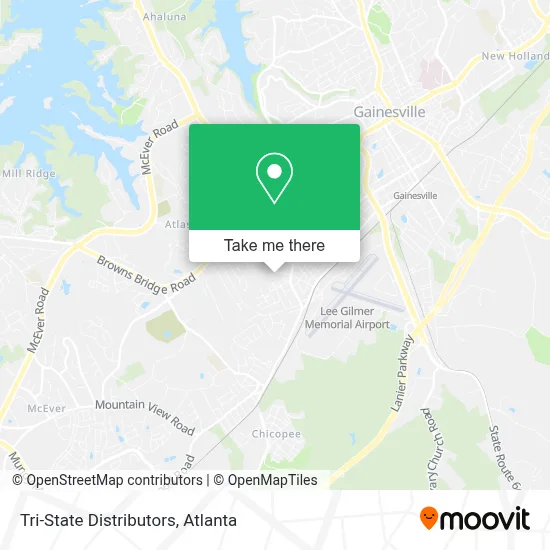 Tri-State Distributors map
