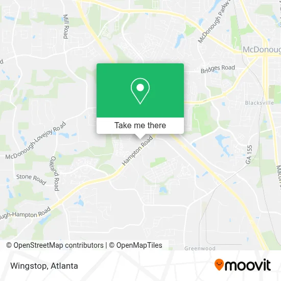 Wingstop map