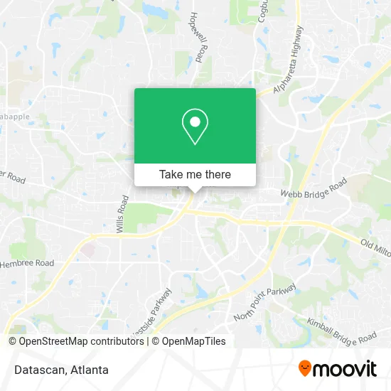 Datascan map