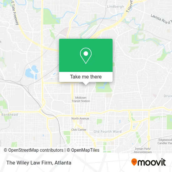 The Wiley Law Firm map