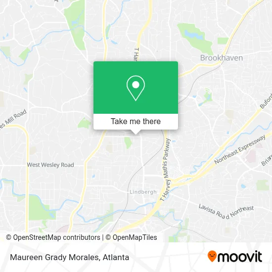 Maureen Grady Morales map