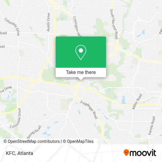 Kfc map