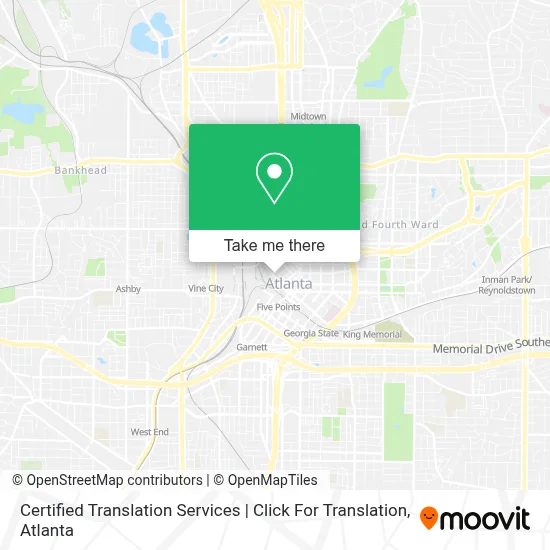 Certified Translation Services | Click For Translation map