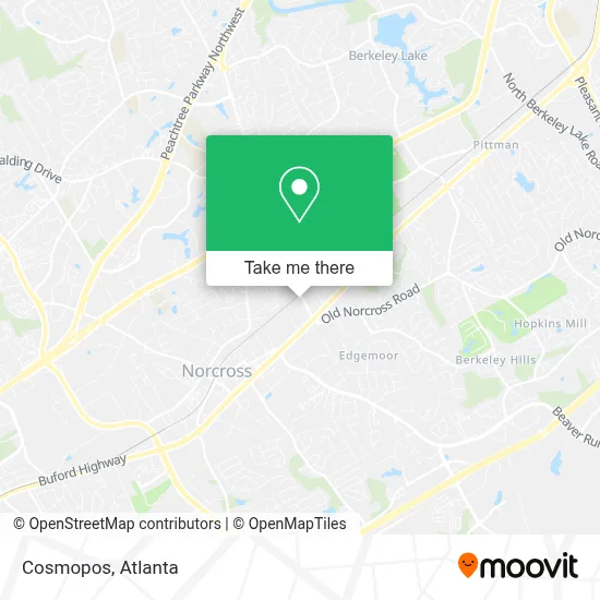 Cosmopos map