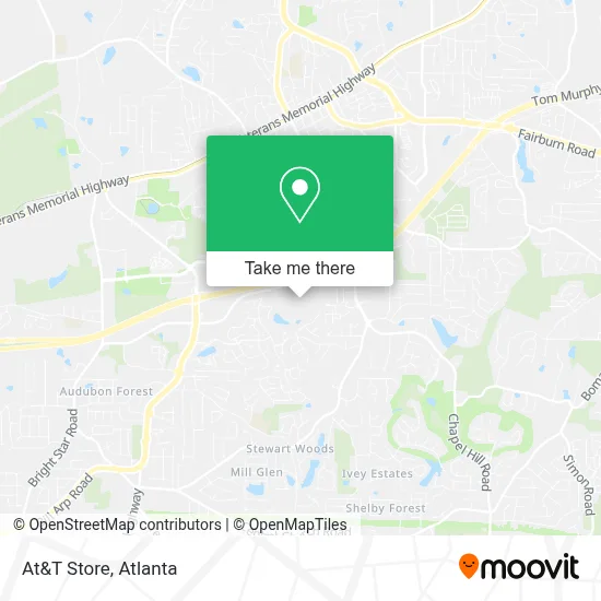 At&T Store map
