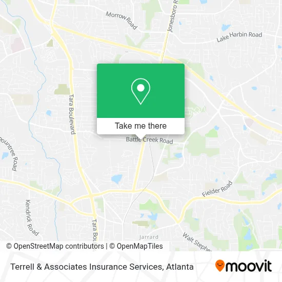 Terrell & Associates Insurance Services map