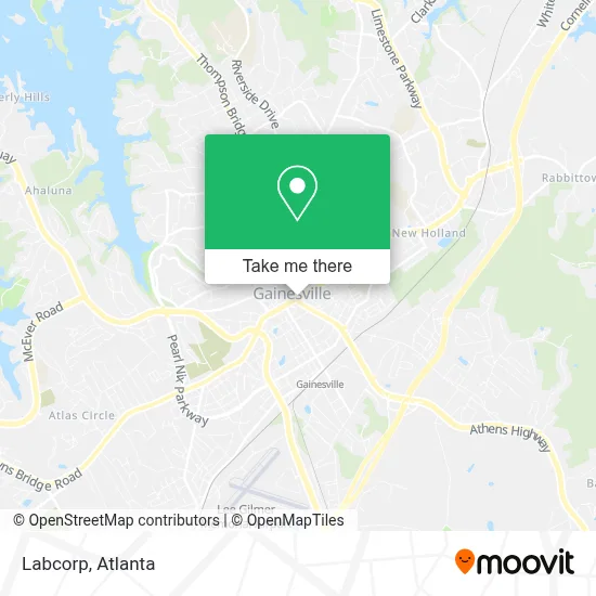 Labcorp map