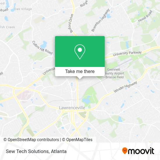 Sew Tech Solutions map