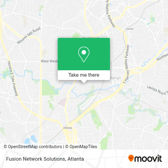 Fusion Network Solutions map