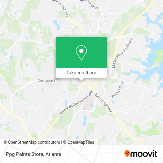 Ppg Paints Store map