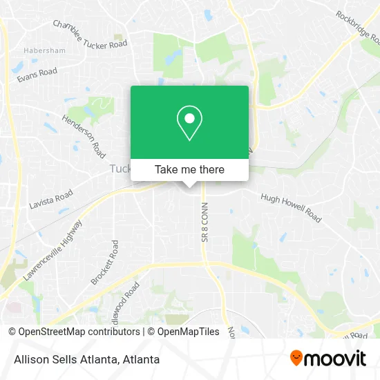 Allison Sells Atlanta map