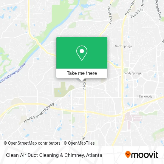 Clean Air Duct Cleaning & Chimney map