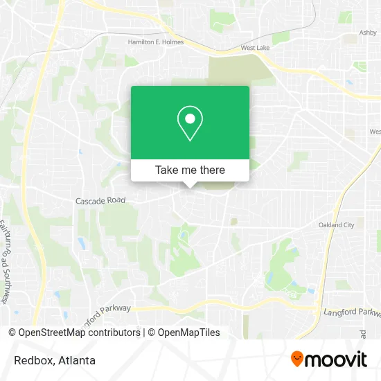 Redbox map