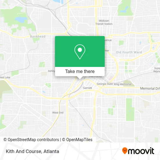 Kith And Course map