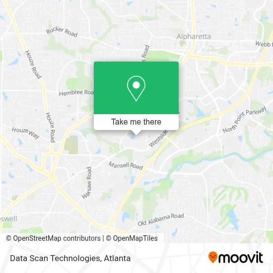 Data Scan Technologies map
