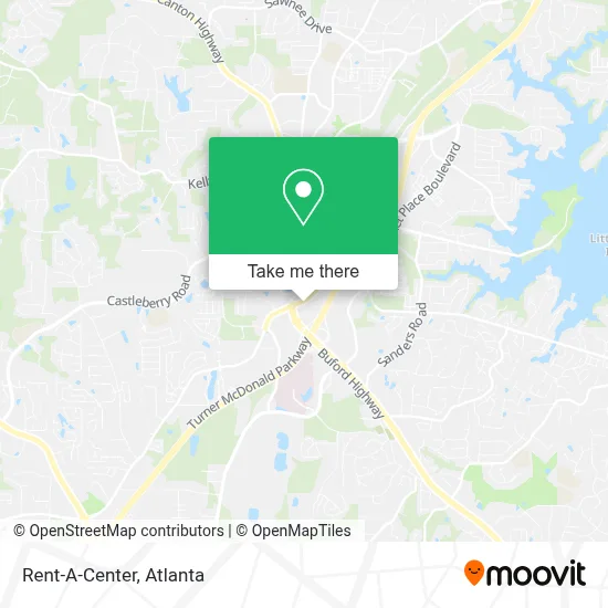 Rent-A-Center map