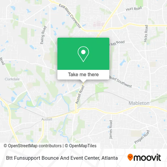 Btt Funsupport Bounce And Event Center map