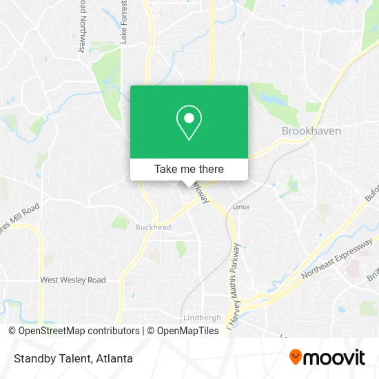 Standby Talent map