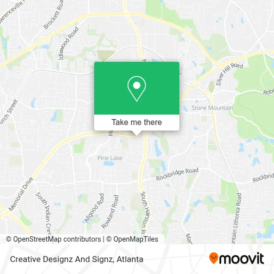 Creative Designz And Signz map